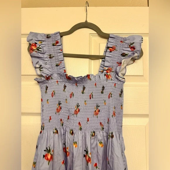 Hill House Ellie Nap Dress - Lilac Ikat NWOT - Picture 4 of 6